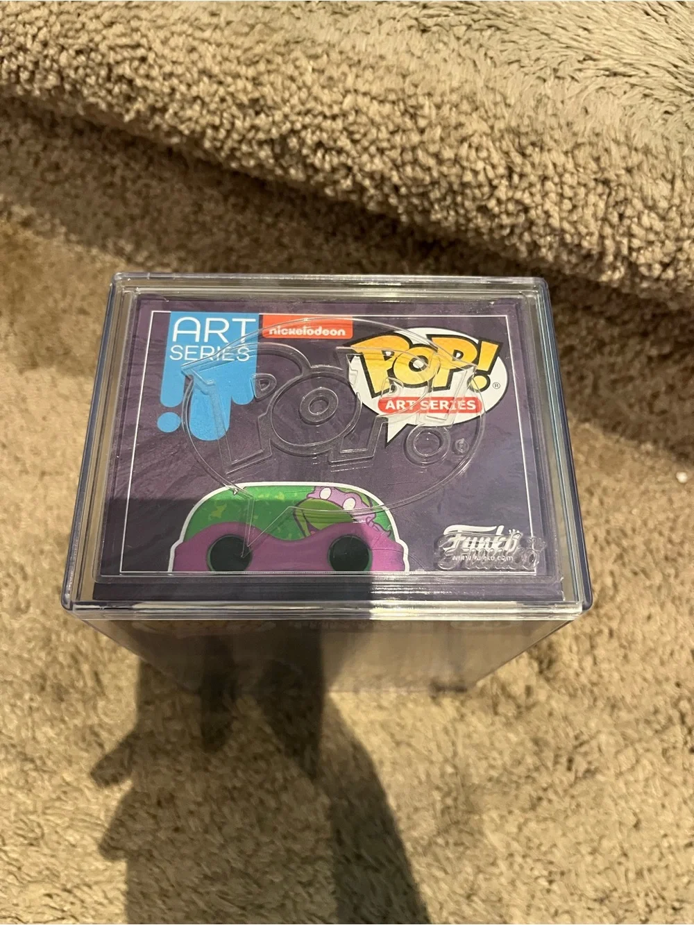 Funko Pop Art Series Donatello #55 Teenage Mutant Ninja Turtles New w/ hard case
